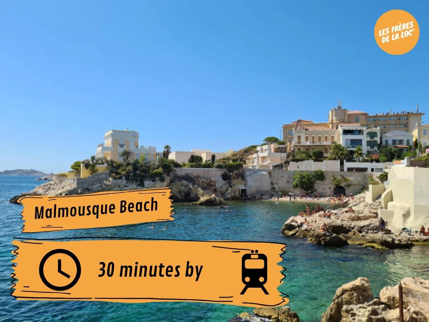 Appartement A Montredon - Vue Sur Mer - Les Freres De La Loc' Марсель