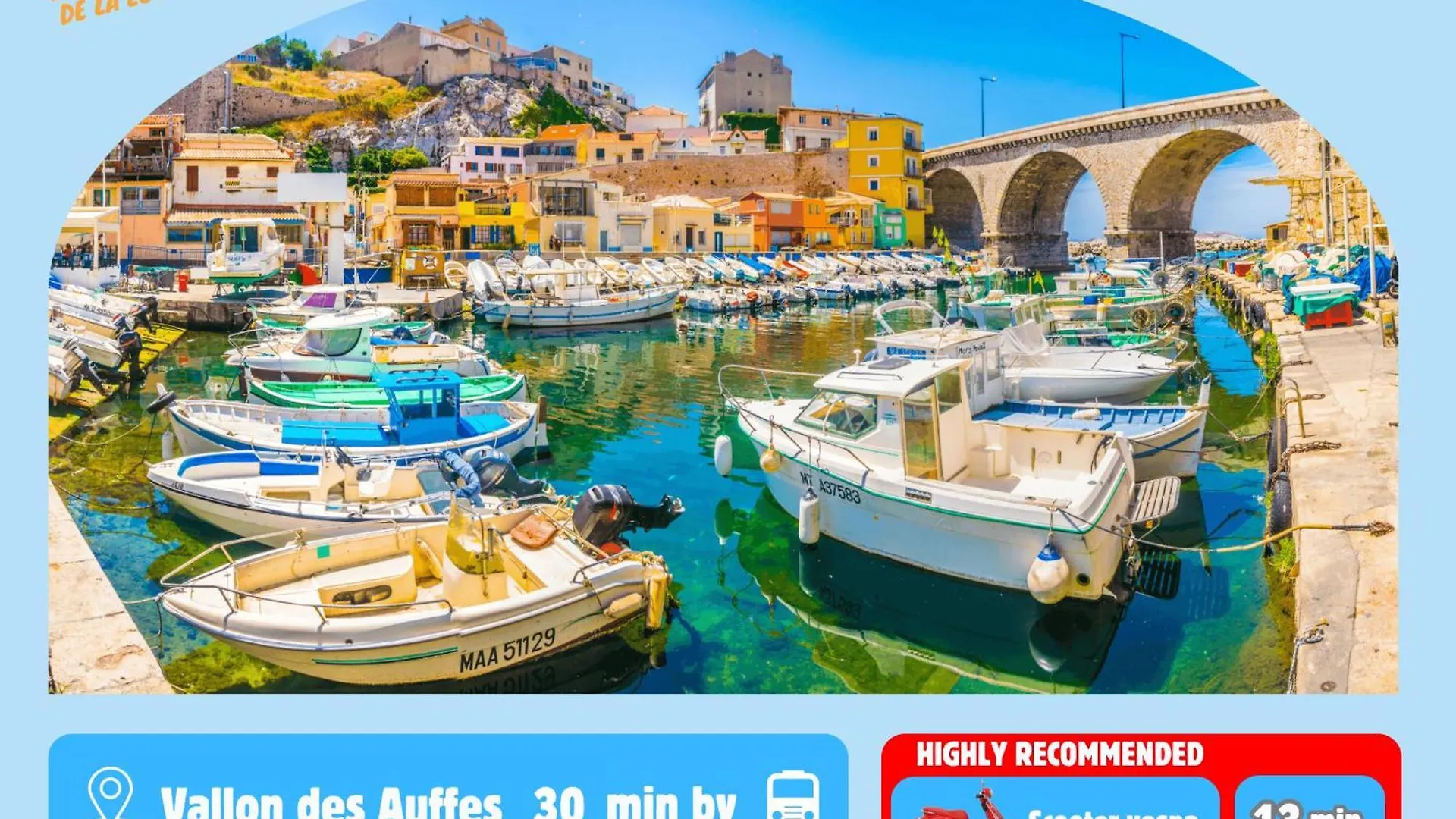 Appartement A Montredon - Vue Sur Mer - Les Freres De La Loc' Марсель 0*,